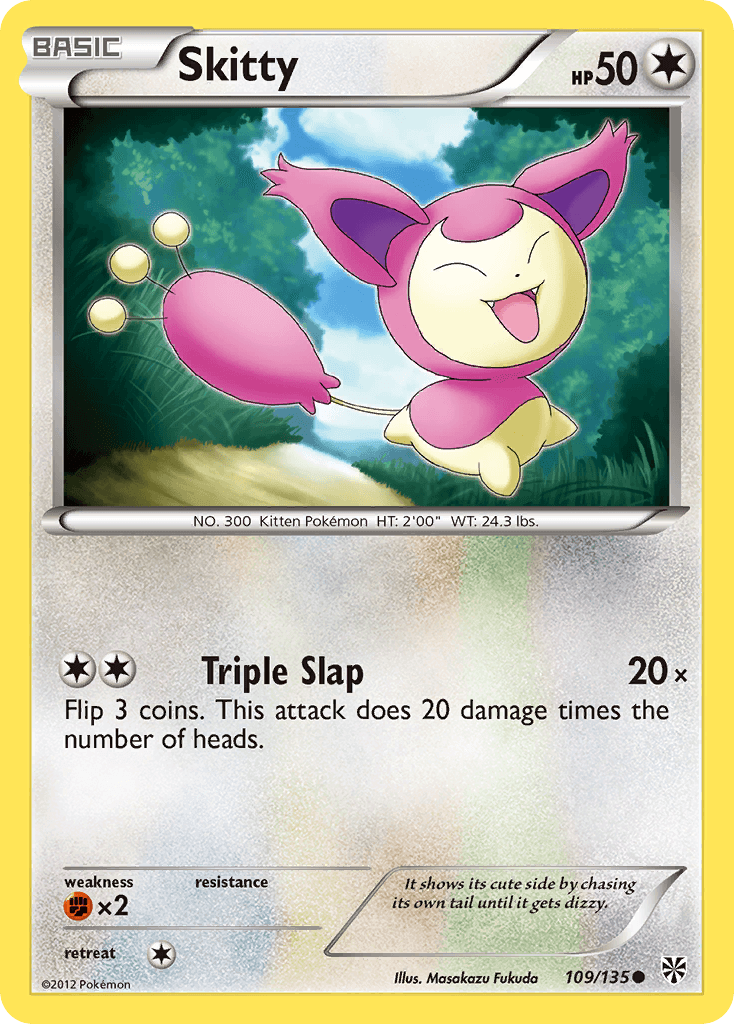Skitty Plasma Storm card