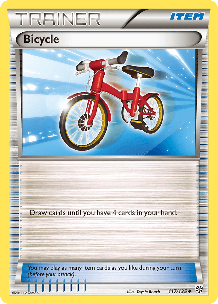 Bicycle Plasma Storm card