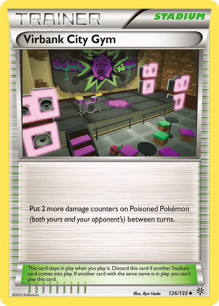 Virbank City Gym Plasma Storm card