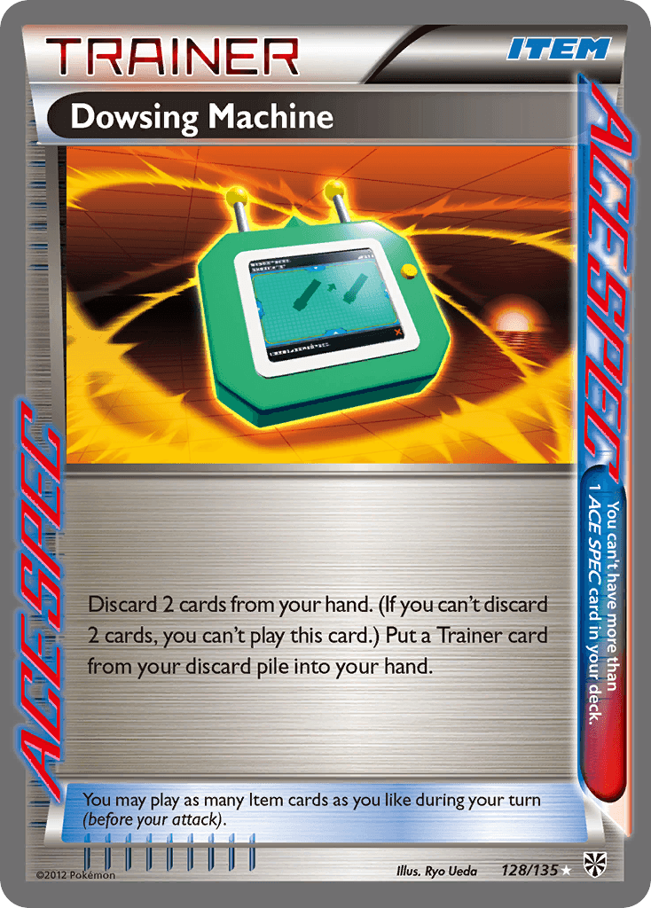 Dowsing Machine Plasma Storm card