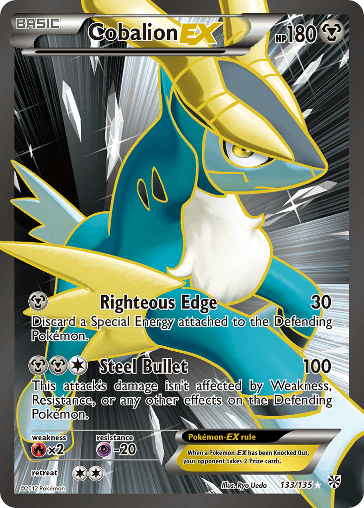 Cobalion-EX Plasma Storm card