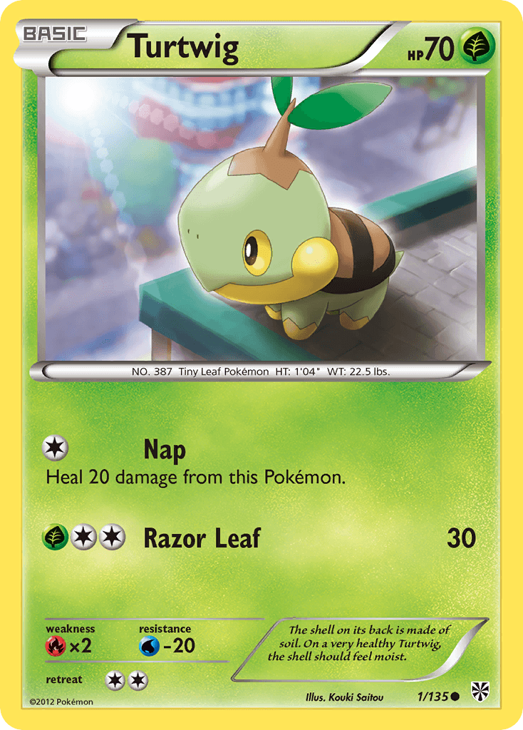 Turtwig Plasma Storm card