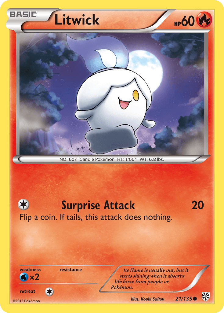 Litwick Plasma Storm card