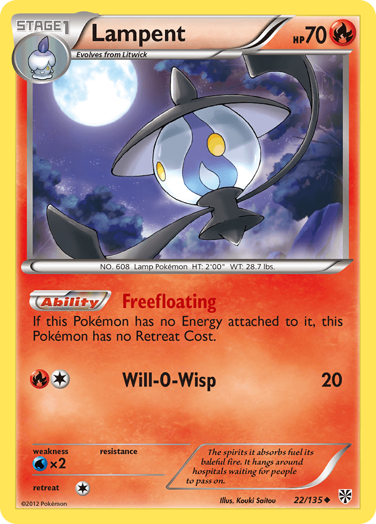Lampent Plasma Storm card