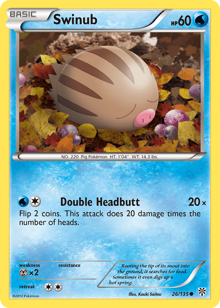 Swinub Plasma Storm card