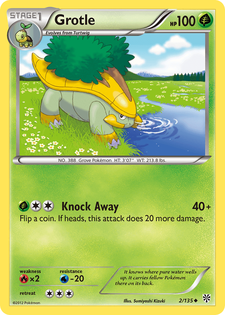 Grotle Plasma Storm card