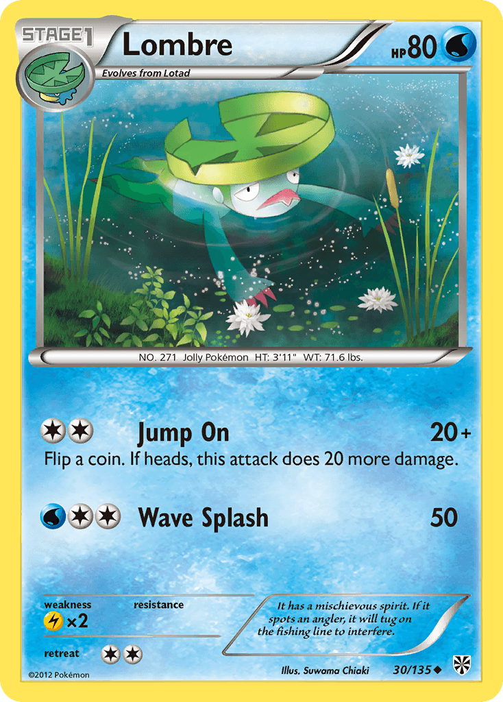 Lombre Plasma Storm card