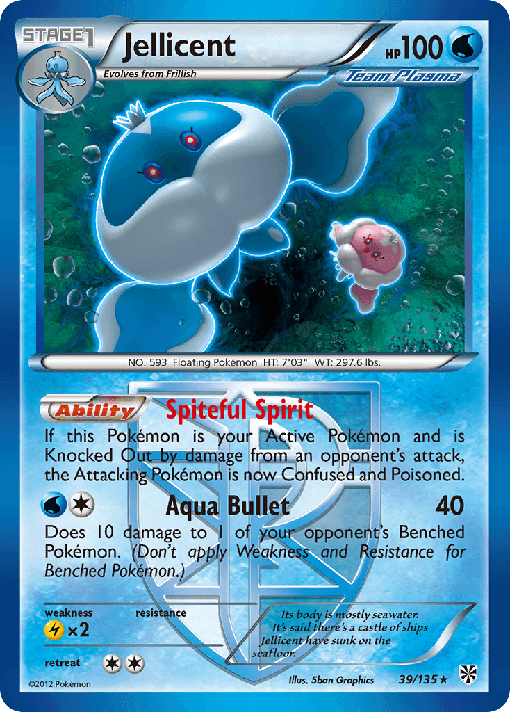Jellicent Plasma Storm card