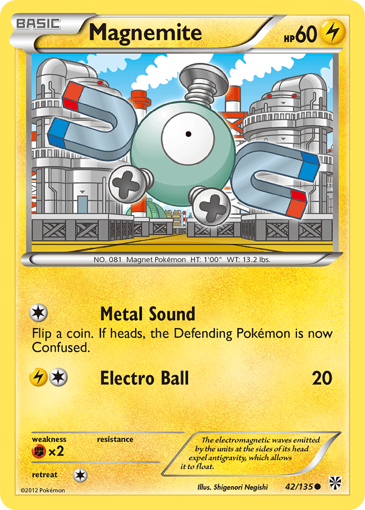 Magnemite Plasma Storm card