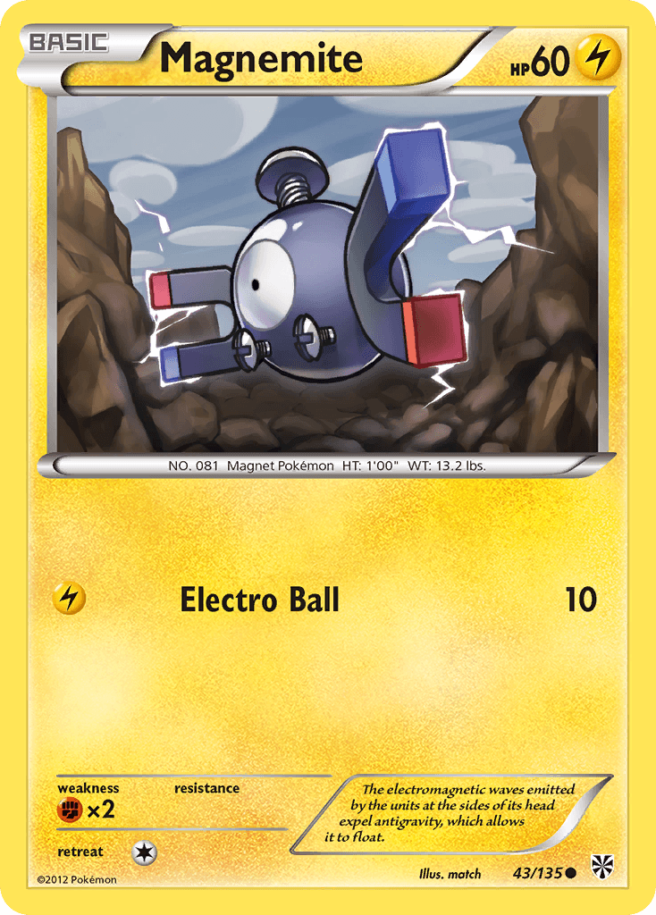 Magnemite Plasma Storm card