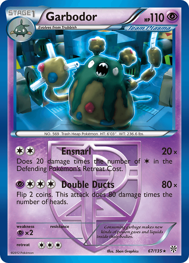 Garbodor Plasma Storm card