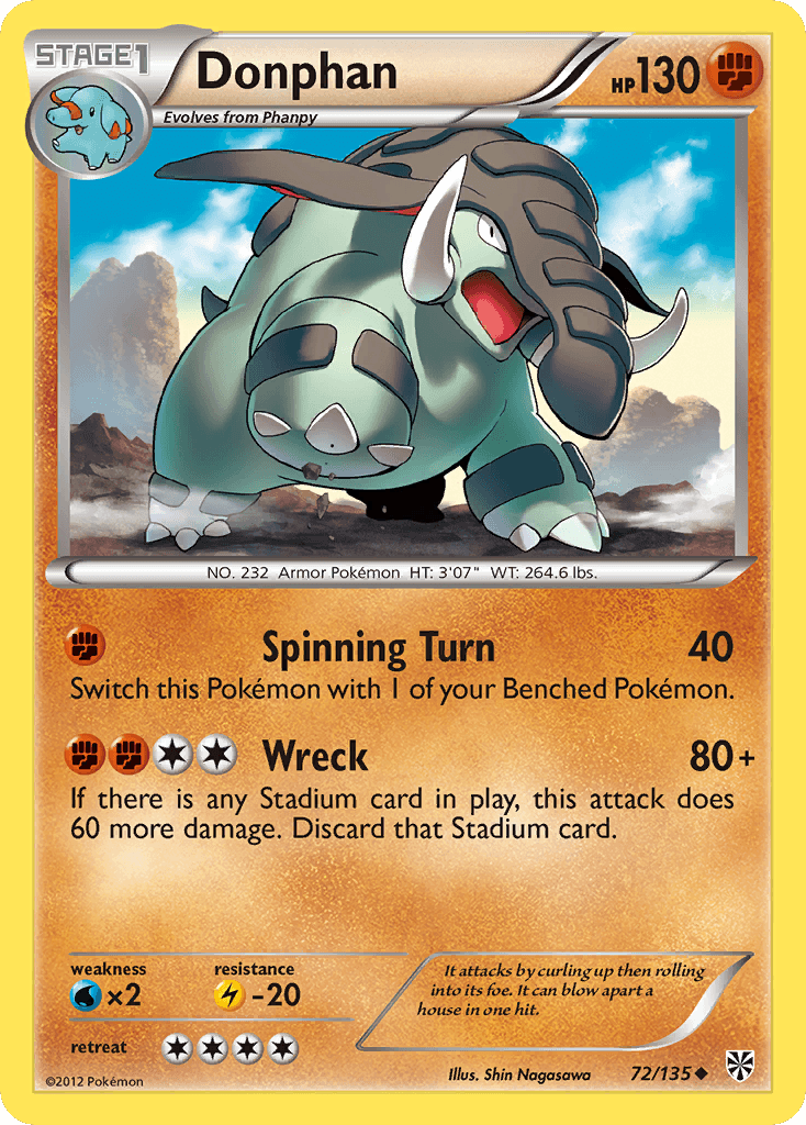Donphan Plasma Storm card
