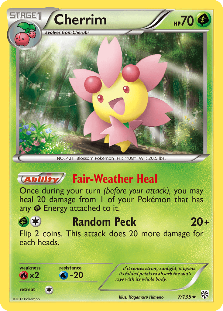 Cherrim Plasma Storm card