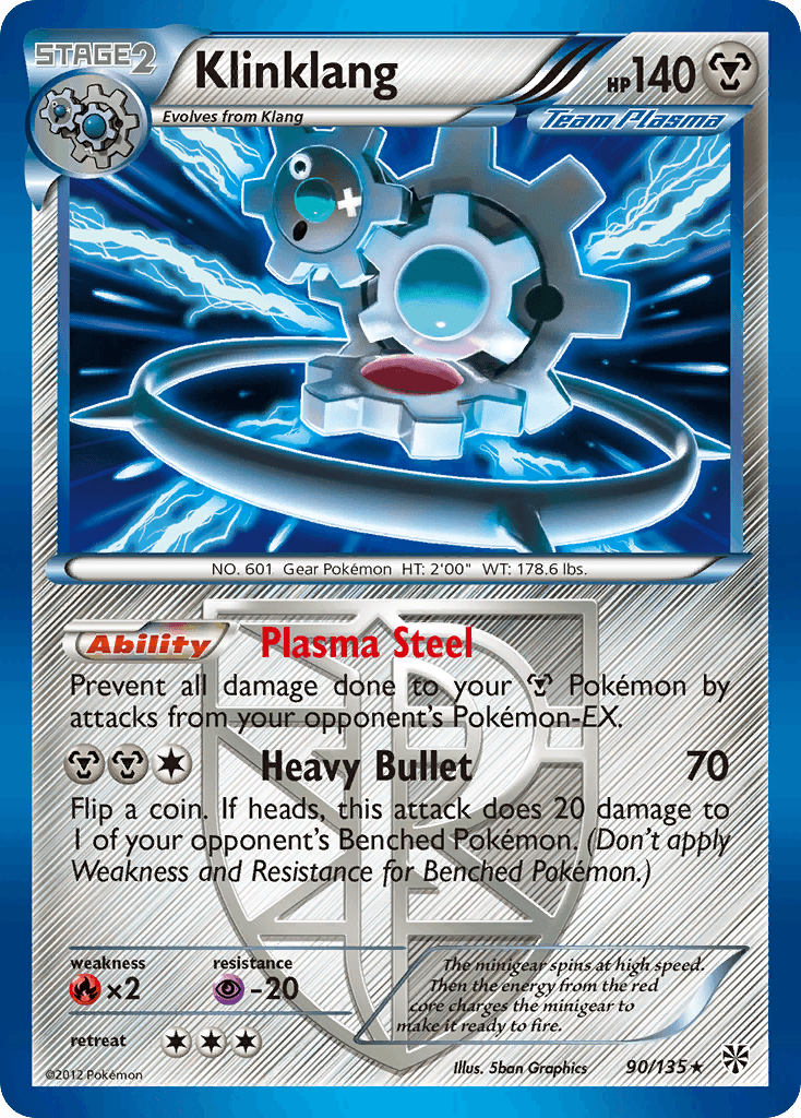 Klinklang Plasma Storm card