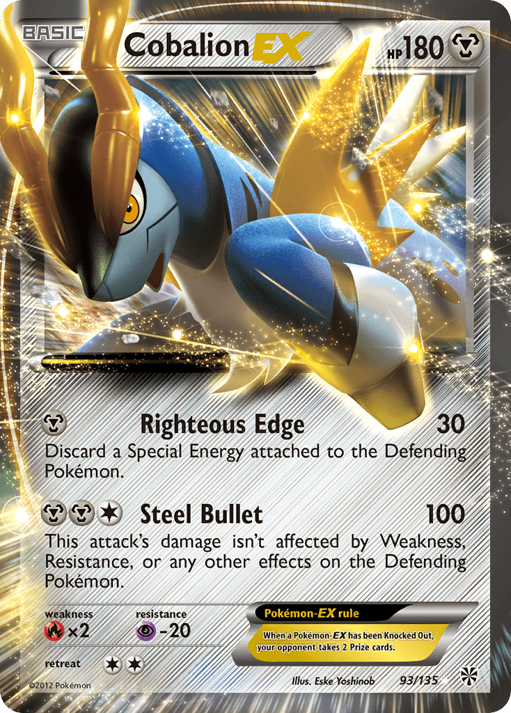 Cobalion-EX Plasma Storm card