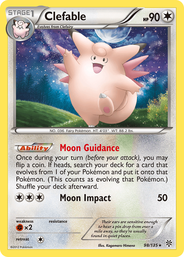 Clefable Plasma Storm card