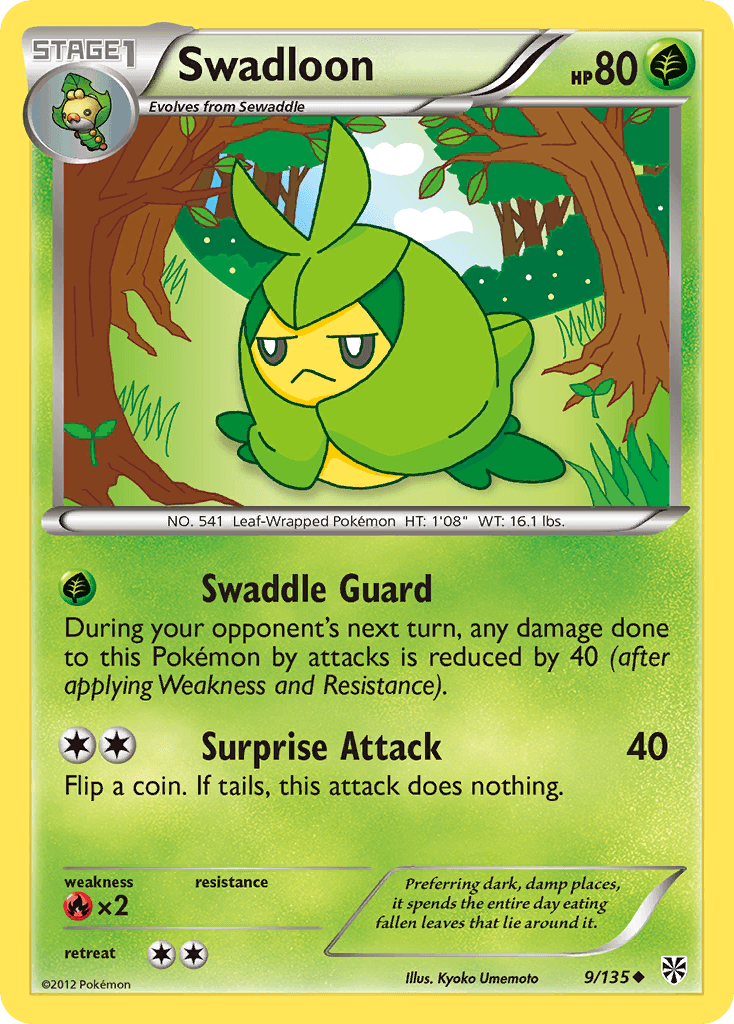 Swadloon Plasma Storm card