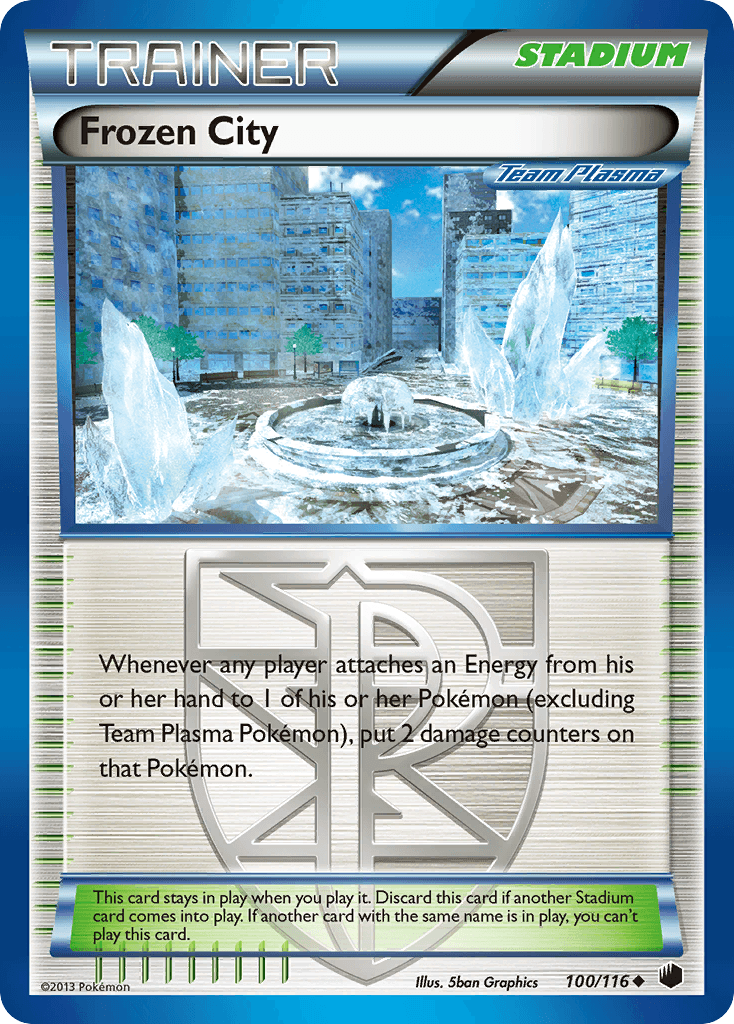 Frozen City Plasma Freeze card