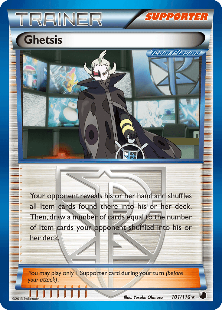 Ghetsis Plasma Freeze card