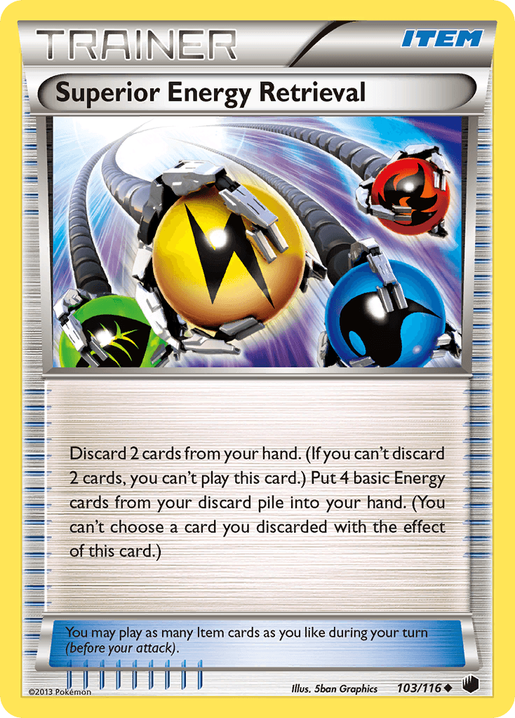 Superior Energy Retrieval Plasma Freeze card