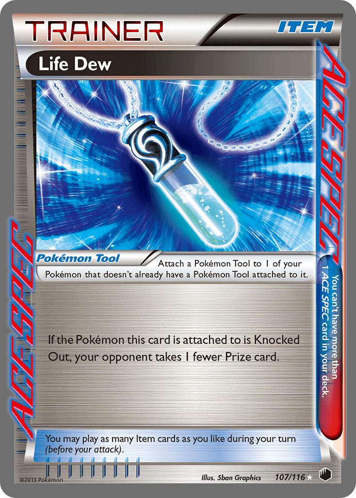 Life Dew Plasma Freeze card