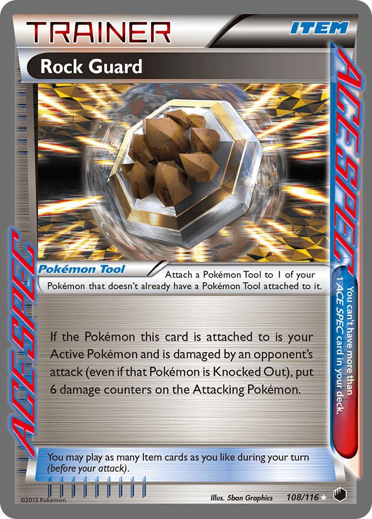 Rock Guard Plasma Freeze card