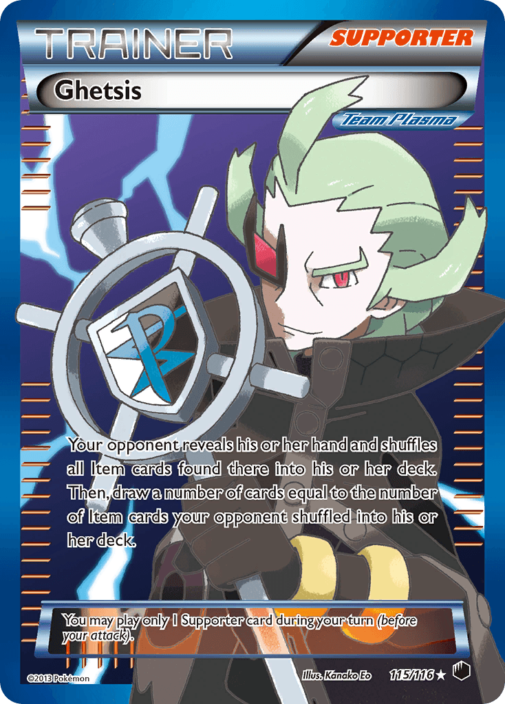 Ghetsis Plasma Freeze card