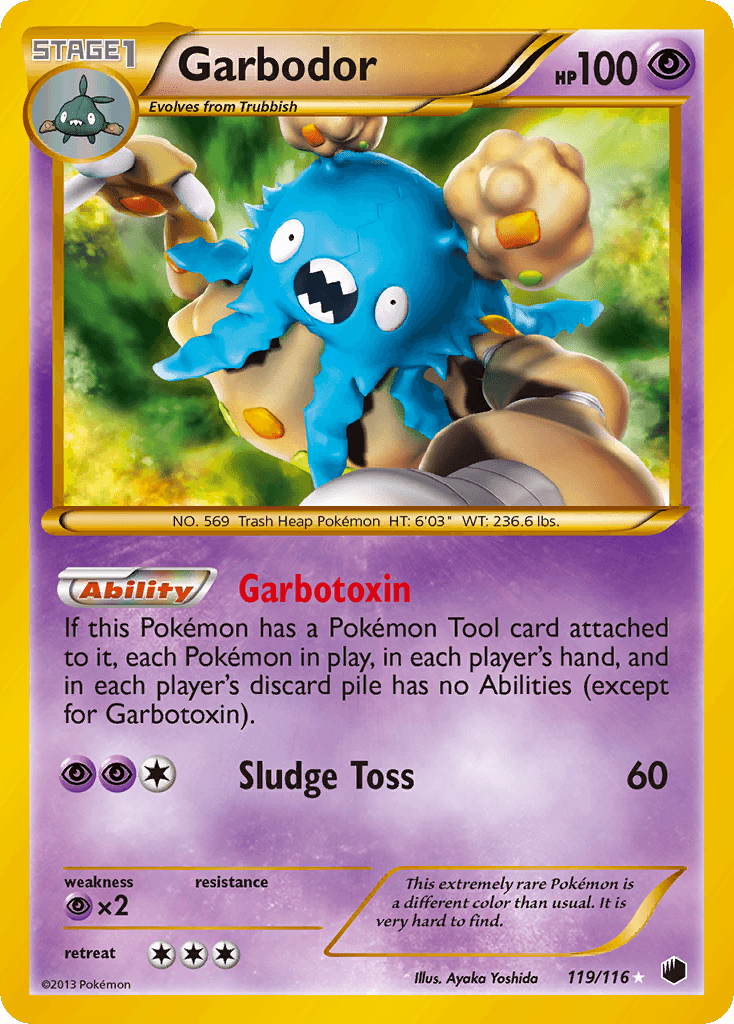 Garbodor Plasma Freeze card