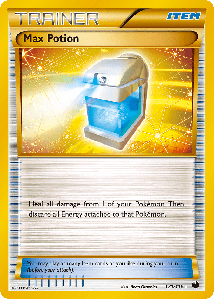 Max Potion Plasma Freeze card