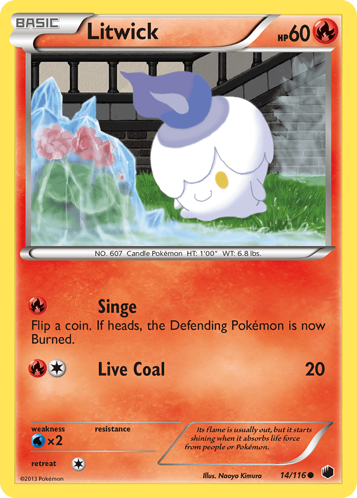 Litwick Plasma Freeze card