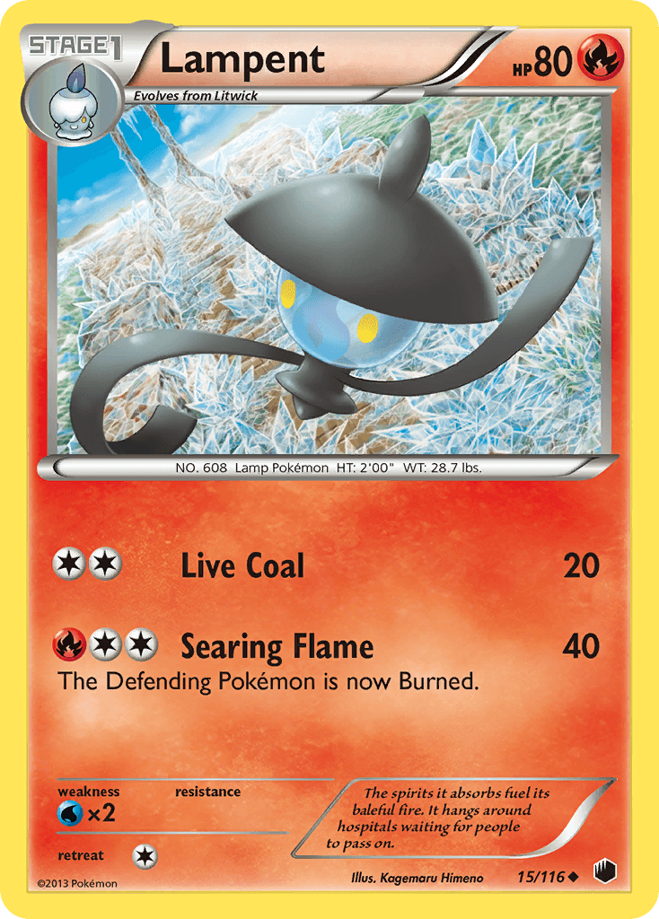 Lampent Plasma Freeze card