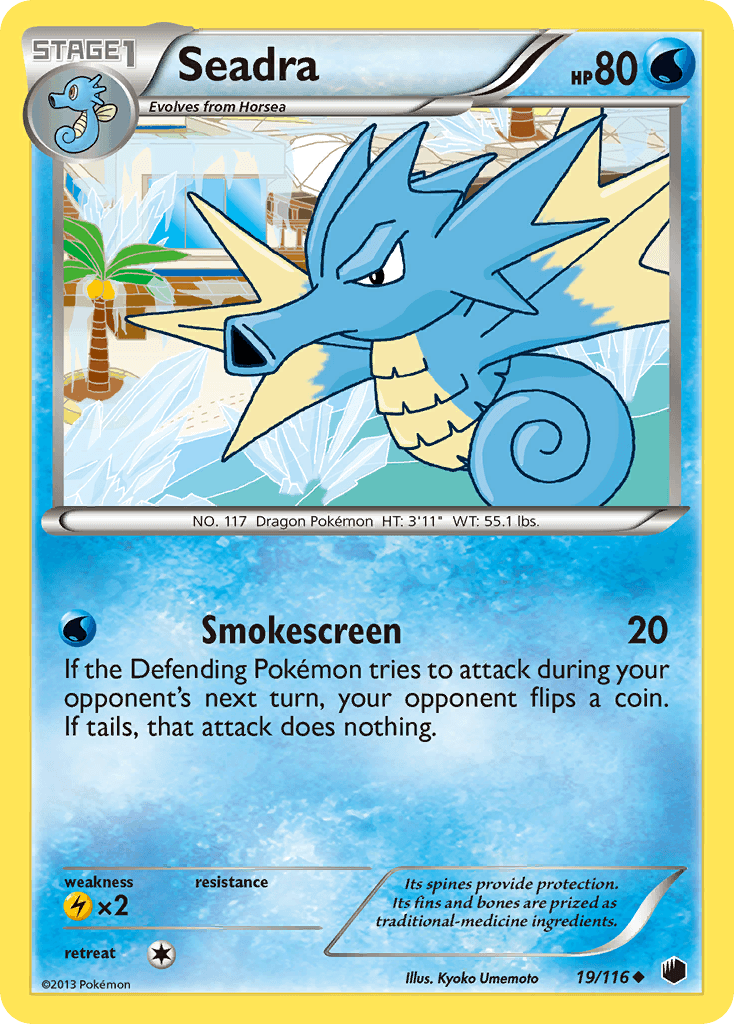 Seadra Plasma Freeze card