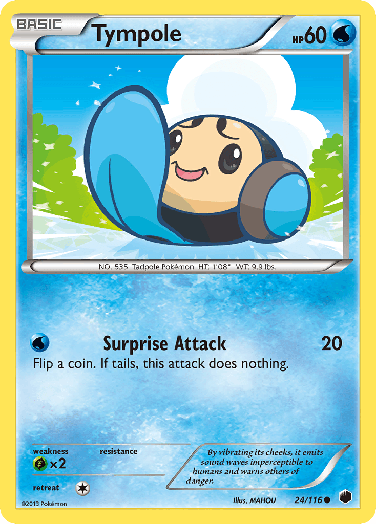 Tympole Plasma Freeze card