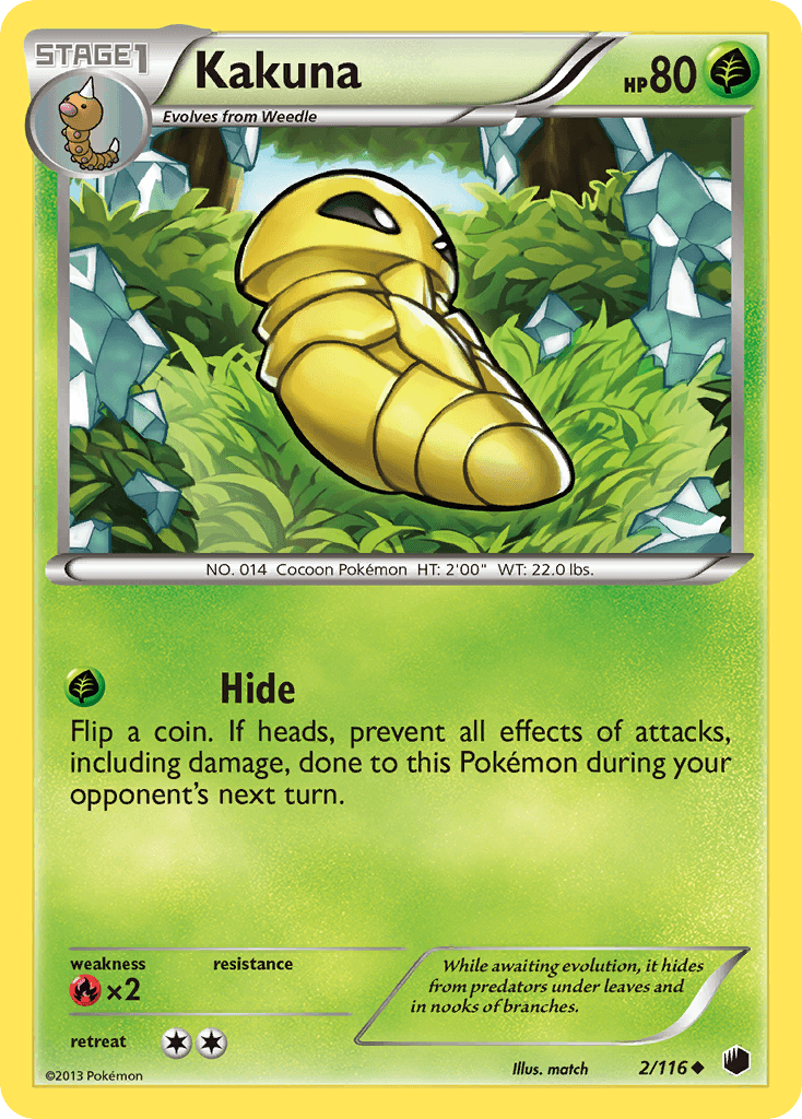 Kakuna Plasma Freeze card