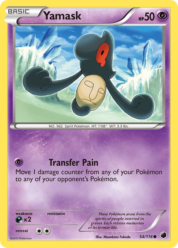 Yamask Plasma Freeze card