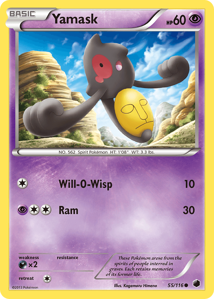 Yamask Plasma Freeze card