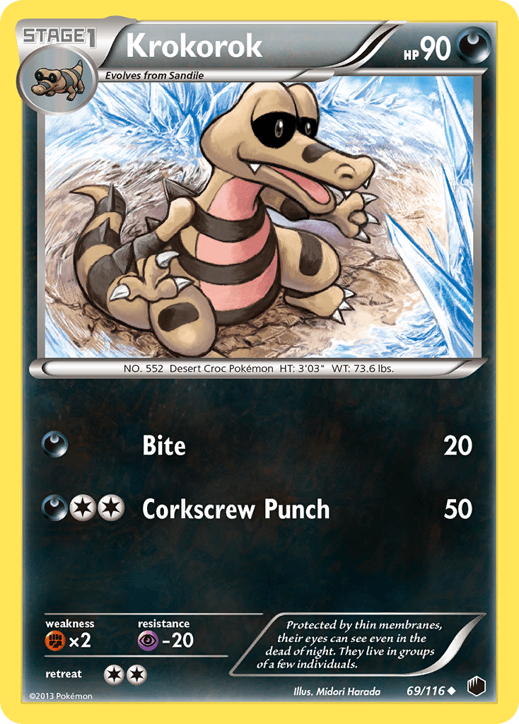 Krokorok Plasma Freeze card