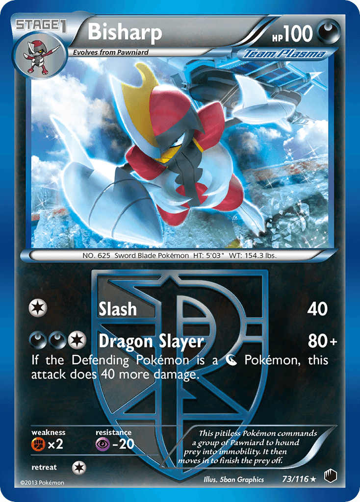 Bisharp Plasma Freeze card