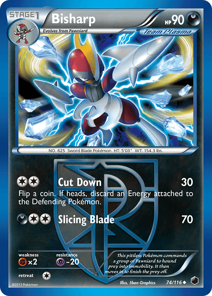 Bisharp Plasma Freeze card