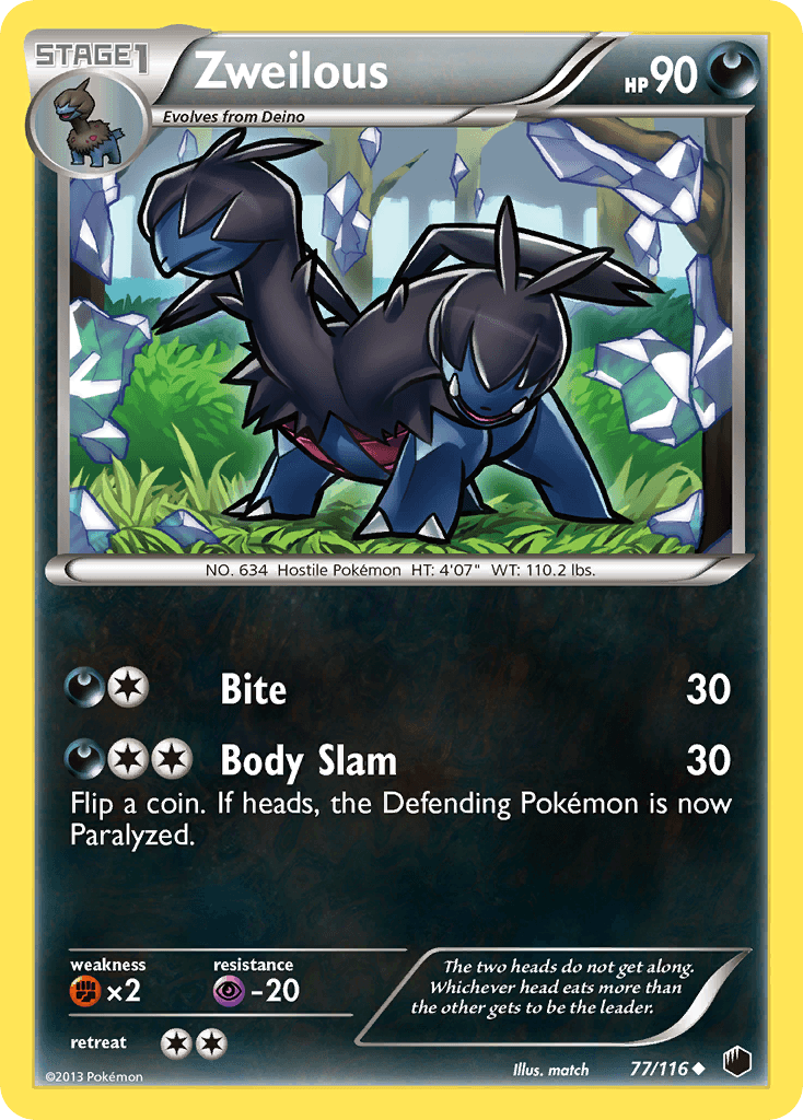 Zweilous Plasma Freeze card