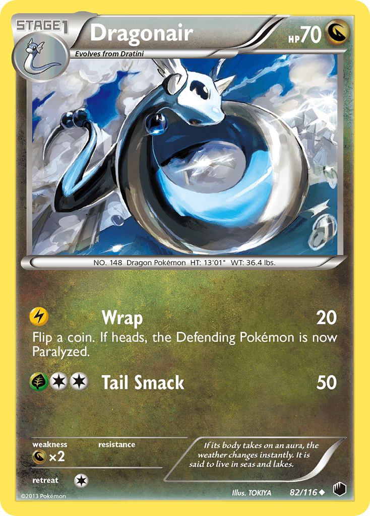 Dragonair Plasma Freeze card
