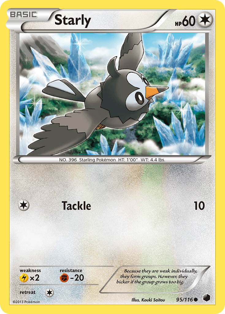 Starly Plasma Freeze card