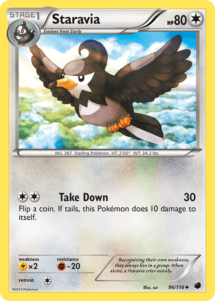 Staravia Plasma Freeze card
