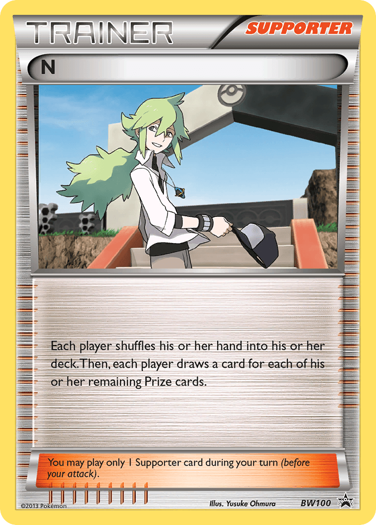 N BW Black Star Promos card