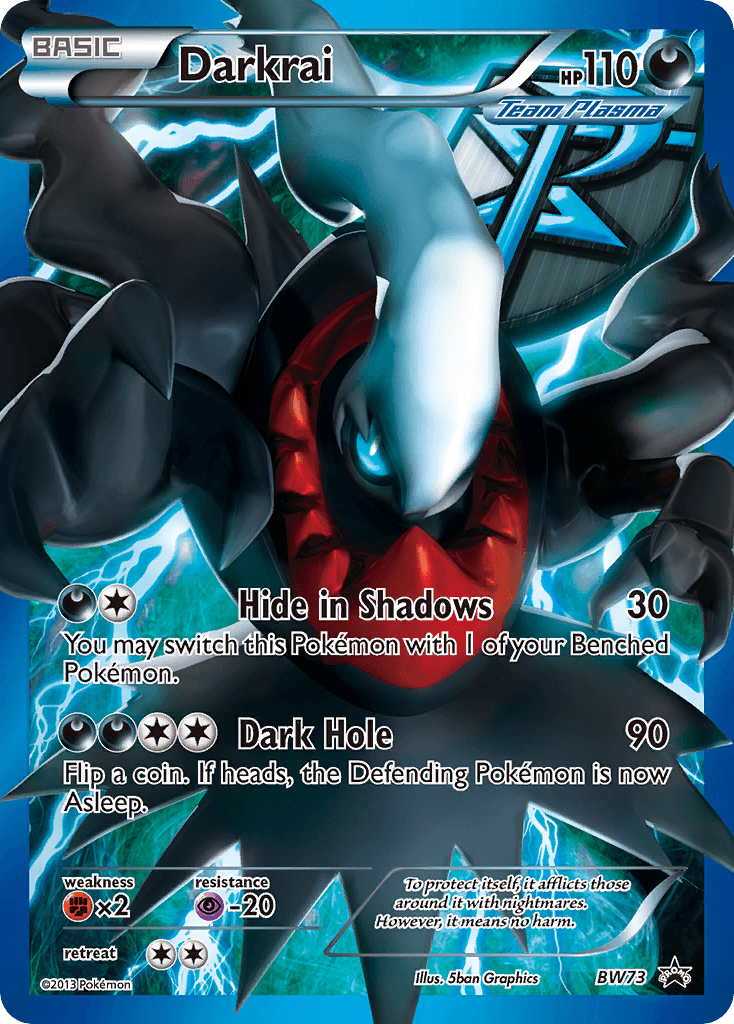 Darkrai BW Black Star Promos card