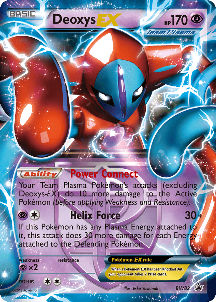 Deoxys-EX BW Black Star Promos card