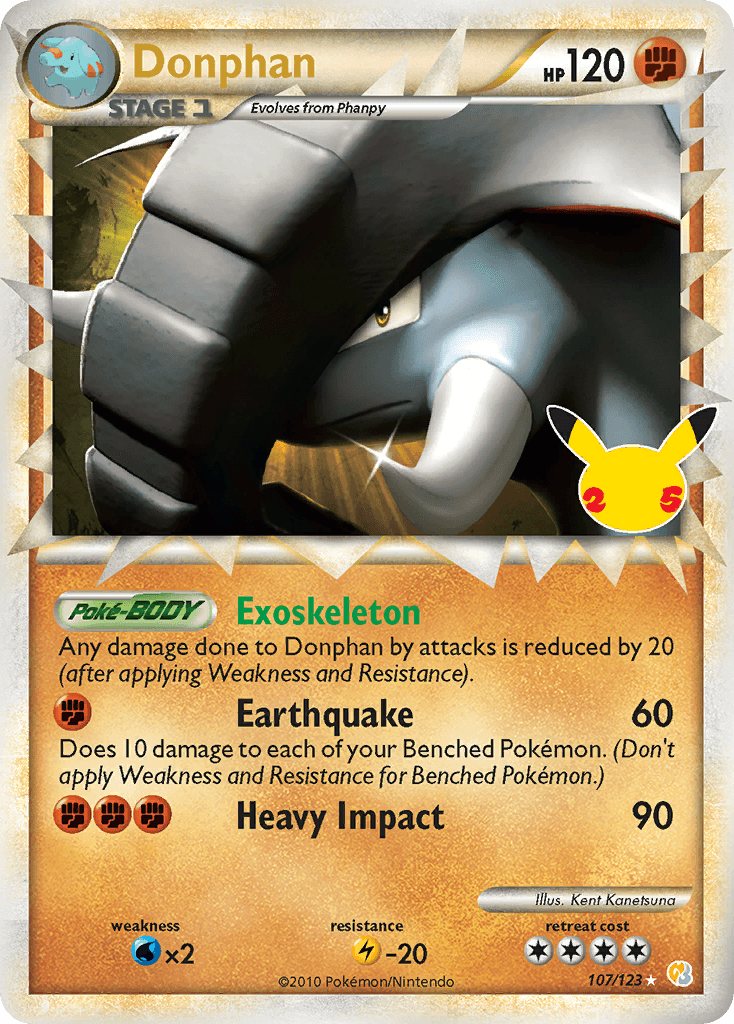 Donphan Celebrations: Classic Collection card
