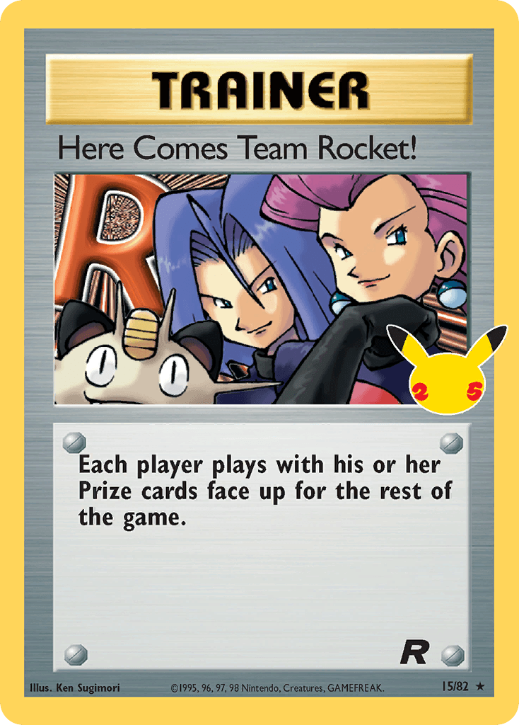Here Comes Team Rocket! Celebrations: Classic Collection card