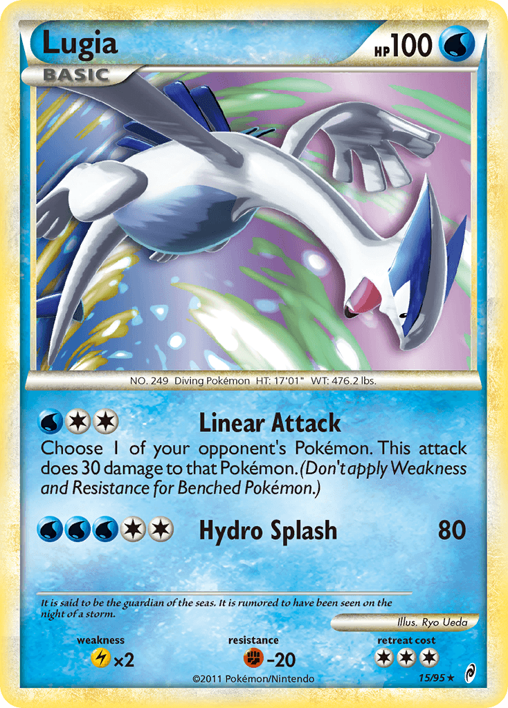 Lugia Call of Legends card