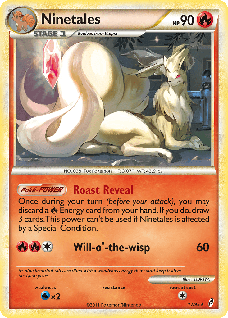 Ninetales Call of Legends card